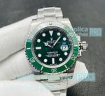 VS Factory V2 Replica Rolex Submariner Green Dial Green Ceramic Bezel Watch